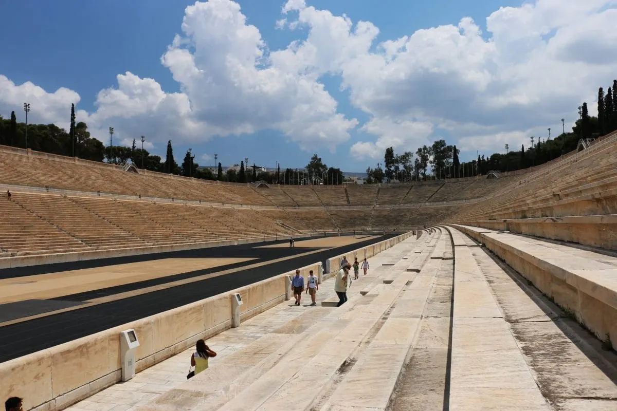 Inside Olympic Stadium Athens